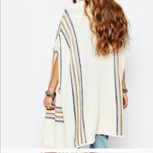 HP 💖 Free People Deck Chair Knitted Kimono - Picture 3 of 8